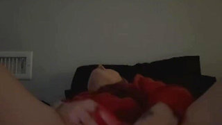 Fucking My Tight Pussy with Rose Toy Dildo Combo