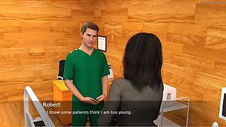 Project Hotwife - Merry's Doctor Visit and Male Doctor Holding Her Big Breast