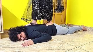 Madam Punishing Servant Full Weight Body Trample