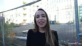 GERMAN SCOUT - Spic Teenager Casting