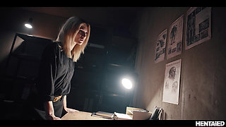 Bondage Deepthroat Cumflation - Emma Rosie