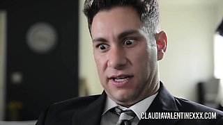 Claudia Valentine fucked and creampied by her therapist