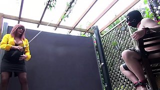 Mistress Carly – Busting A Slave’s Balls FemDom