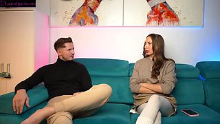 Caught Cheating: Secret Blowjob Adventure with Hot Brunette Teen Laura Quest