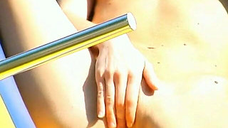 Debbie Masturbating in a Rubber Boat