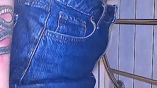 Pee Desperation with My Human Toilet Slave