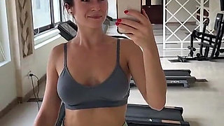 Sexy Glutes in Tiny Shorts, Muscle Butt Tease in the Gym