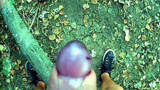 Crazy Cock Ring Filled with Cum in Crazy Position