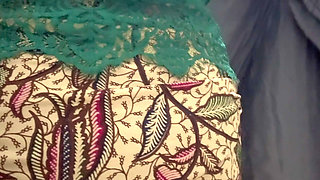 Massage Therapist ++ Wearing Kebaya Clothes Part 1