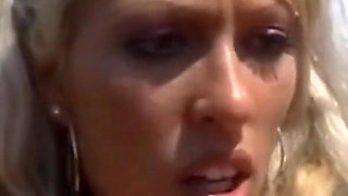 Blonde MILF with Huge Tits Ass Fucked and Creampied by Big Amateur Cock