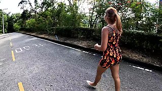 Big ass Thai MILF amateur GF fucked hard