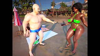 Culita the Brazilian Big Boty and Tits Ebony Girl