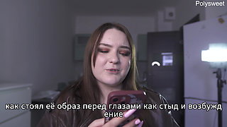Porn Story - She Was Naked Playing with the Seller While the Customers Were Walking by (russian, Light Femdom, Naked in Public)