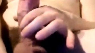 Big-Cocked Swedish Guy Strokes and Shoots on Webcam