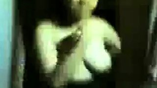 Big-Titted Asian Amateur Shows Off Her Boobs