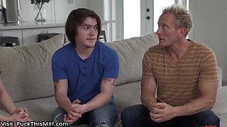 Gorgeous teens thrilling sex story