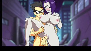 Super Heroes Fucking Outdoor