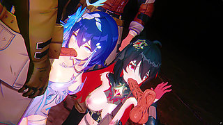 Honkai Impact - Seele Vollerei BBC Rough Sex - 3D Hentai Animations
