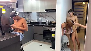 Big Ass Stepmom Shares Bed With Step Son - Anal & Squirting Teen Latina