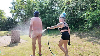 Water Play in the Yard
