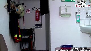 German amateur MILF housewife gets picked up and fucked outside
