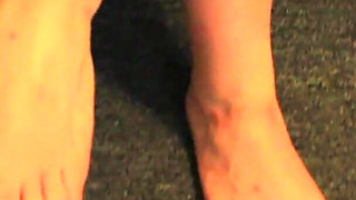 Submissive Teen Gets Her Feet and Pussy Fucked