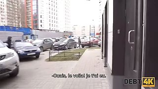 Debt4k. cutie lost a job and now has only one money