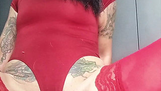 Smoke Count - Red Stockings & Ass in Your Face