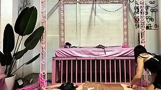 Neena De Ville - T Girl Disciplined Until Her Ass Is Red