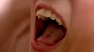 Pretty Blonde Peacherino Got Her Face Coughed with Cabbage Water After Getting Some Brown