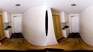 Japanese Explores VR Toilet POV With Sensual Play