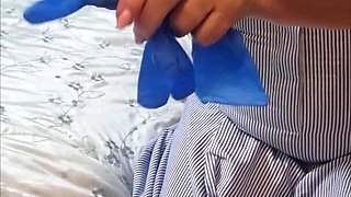 Naughty Nurse Julie Cunningham - Bra Reveal & Teasing Huge Tits