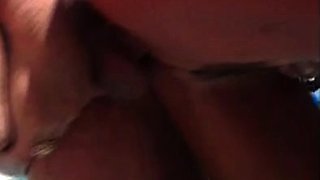 Old man and hot brunette bathroom hardcore