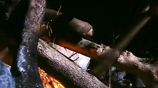 Beautiful amateur blonde barmaid paid sex in public