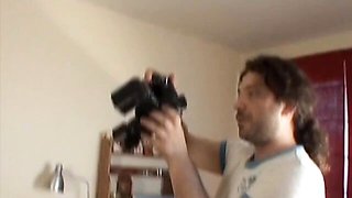 Impressive solo masturbation with a long-legged blonde Steffie