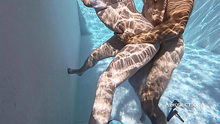 Underwater Anal Ass Lick Face Fuck Cum Eat