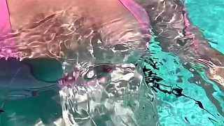 Artemisia Love Showing Her Perfect Big Tits Underwater and Outdoor