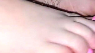 Feet and Cock up Close and Personal