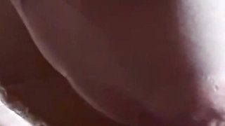 Second View of a MILF Hooded in Nylon, Blindfolded with Duct Tape, Facialized, and Cummed in Mouth