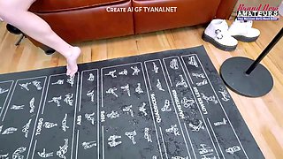 Amateur beauty shares intense ex lover passion