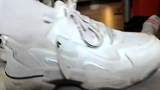 chinese sneaker cock trampling Asian Femdom