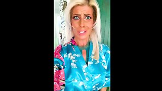 Blonde MILF with Big Boobs Playing Cam Free Porn