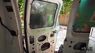 Ice Cream Truck Quickie Fuck Part 2: Peter Green and Perky Tits Blonde Carly Rae