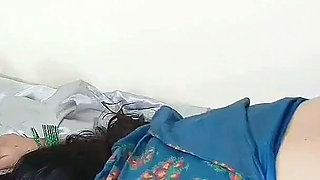 Hot Indian Mistress Blowjob Sucking Dick of Her New Home Servant Boy and Fucked Hard