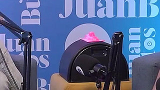 Better Than Her Toys! Mollysmith Squirts All Over the Sybian Machine on Juan Bustos Podcast