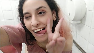 Peeing in a Public Bathroom