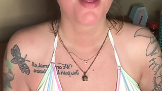 Chery Trees Smoking in a Bikini