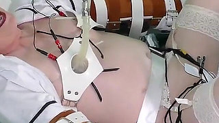 Lisa Essex and Mistress Jane Medical Fetish Electro Play