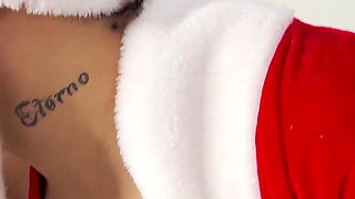 Submissive Punished and Fucked Hard by Santa Claus - Bitch Goes All Out for Her Christmas Gift