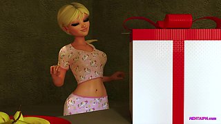 Monster Cock Mom Fucks Little Dickgirl